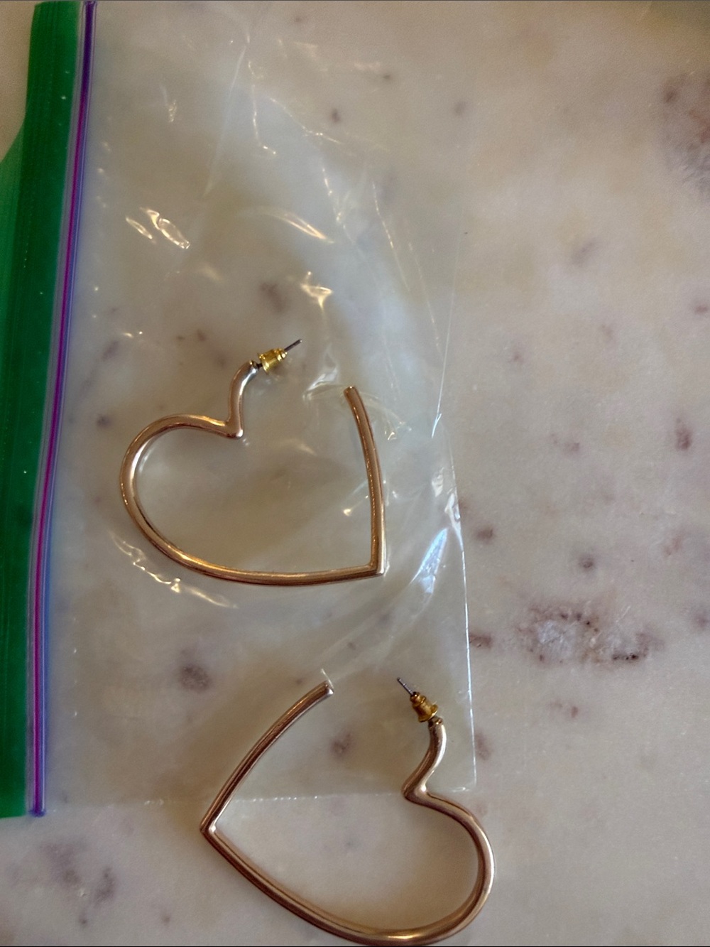 Heart earrings